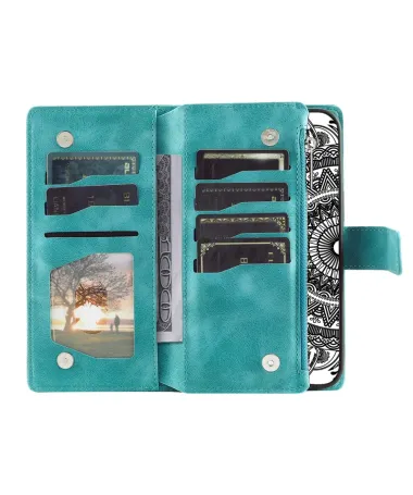 Housse Xiaomi Redmi 10C Mandala Porte-Cartes