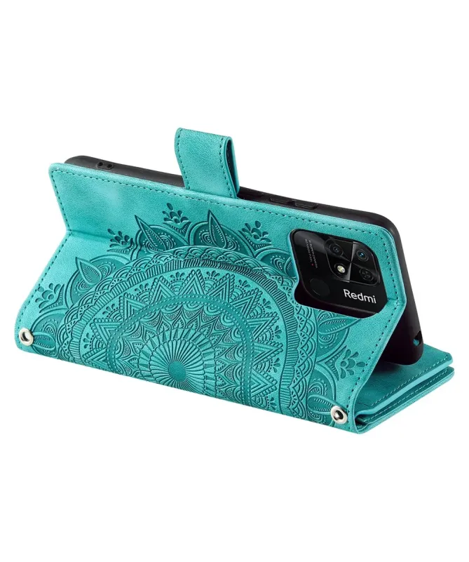Housse Xiaomi Redmi 10C Mandala Porte-Cartes