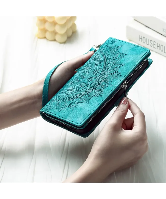 Housse Xiaomi Redmi 10C Mandala Porte-Cartes