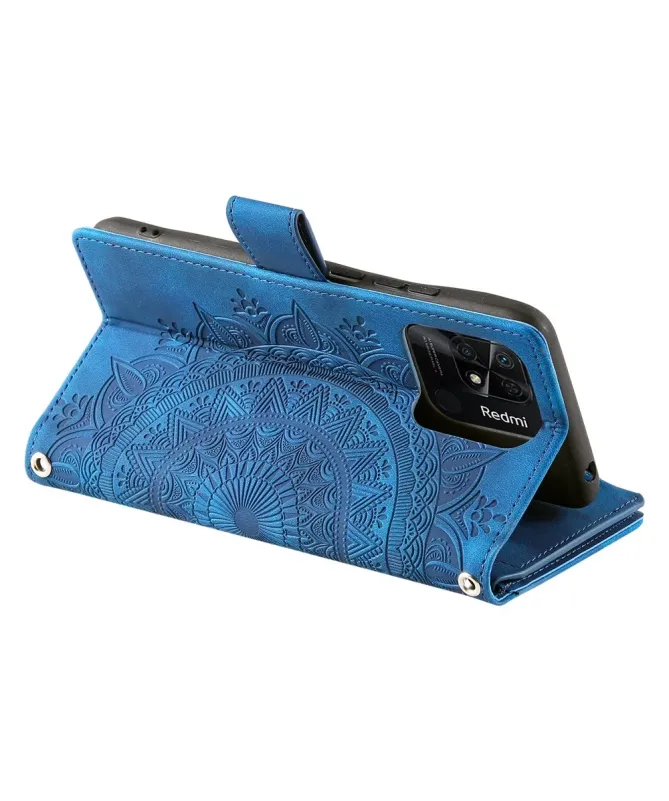 Housse Xiaomi Redmi 10C Mandala Porte-Cartes