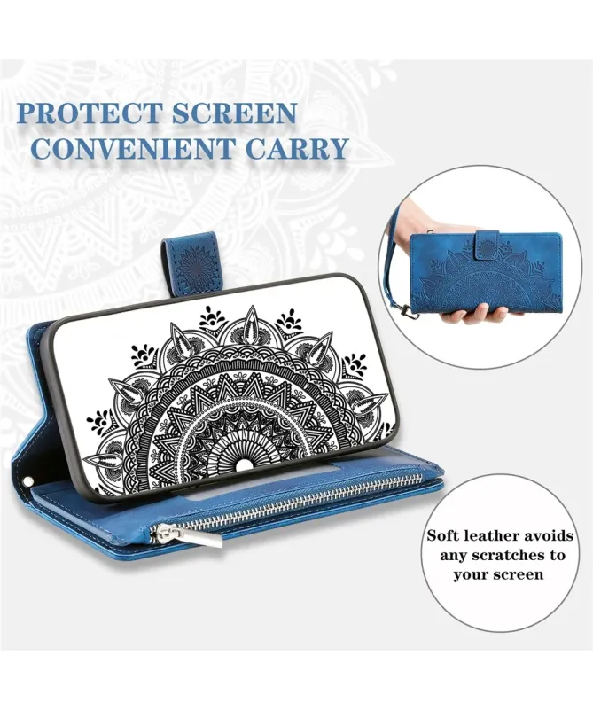 Housse Xiaomi Redmi 10C Mandala Porte-Cartes