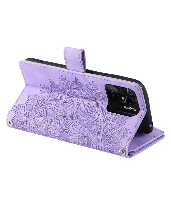 Housse Xiaomi Redmi 10C Mandala Porte-Cartes