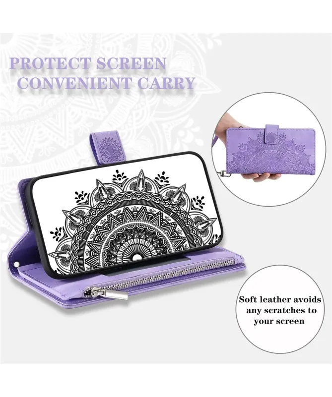 Housse Xiaomi Redmi 10C Mandala Porte-Cartes