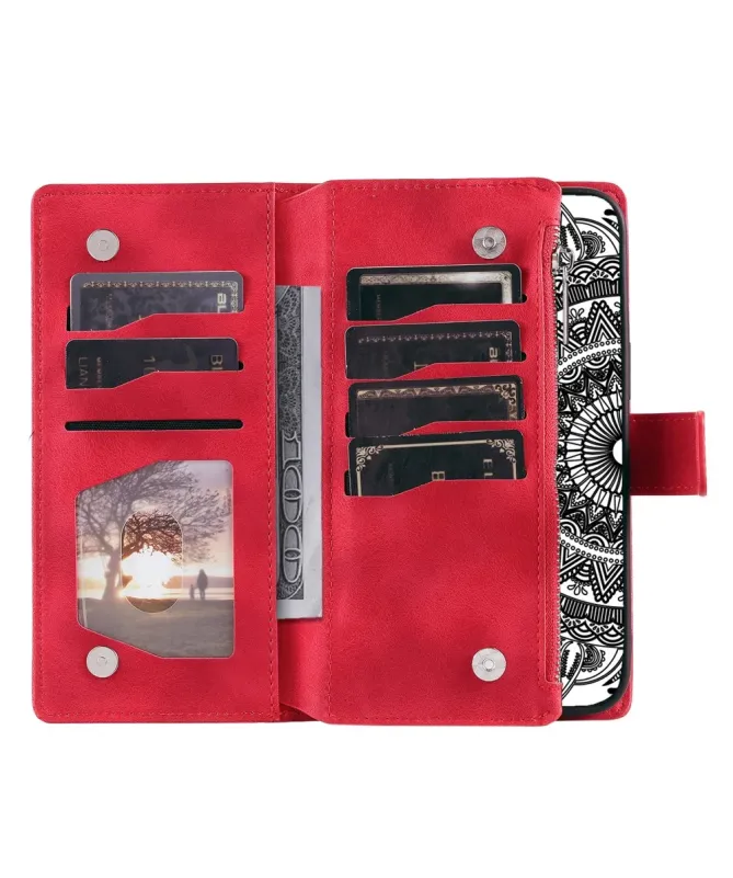 Housse Xiaomi Redmi 10C Mandala Porte-Cartes