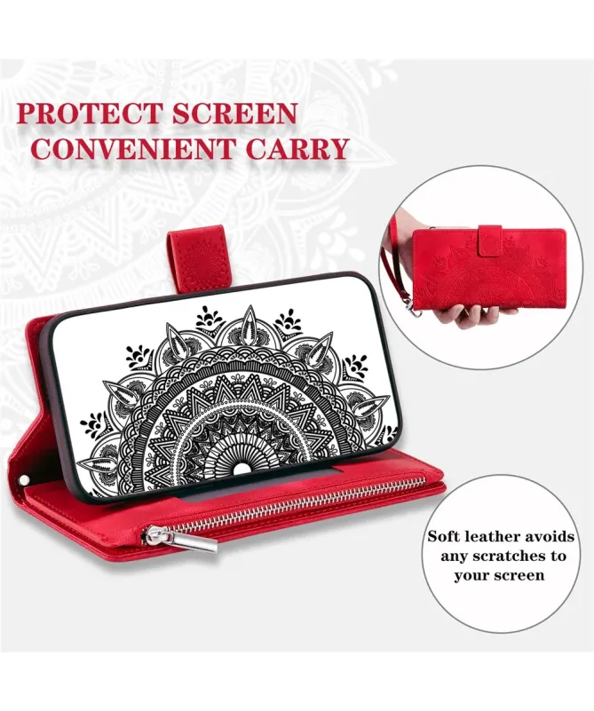 Housse Xiaomi Redmi 10C Mandala Porte-Cartes