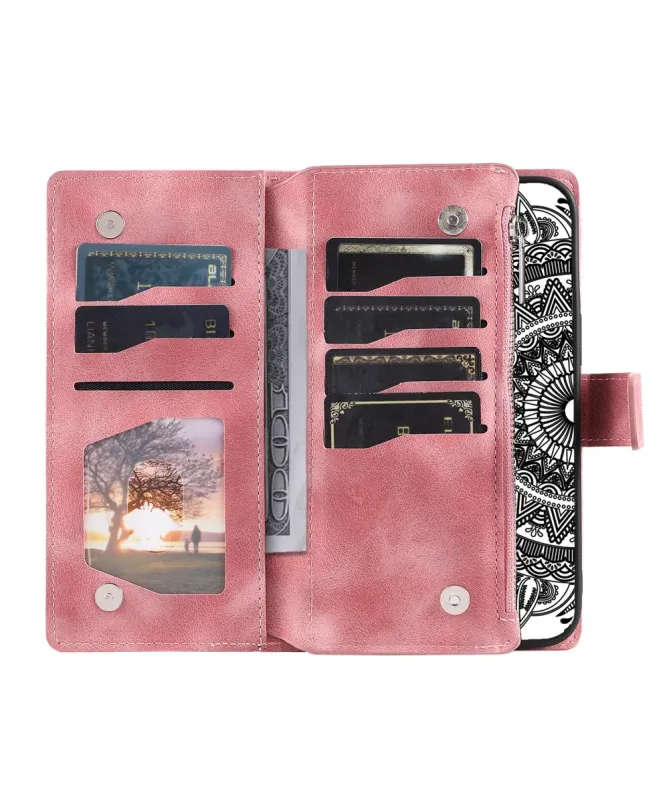 Housse Xiaomi Redmi 10C Mandala Porte-Cartes