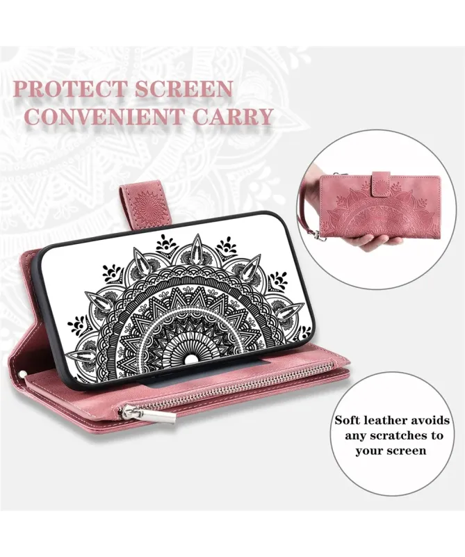 Housse Xiaomi Redmi 10C Mandala Porte-Cartes