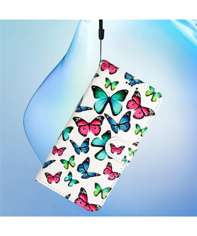 Housse Xiaomi Redmi 10C Papillons Colorés