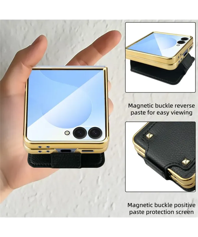 Coque Samsung Galaxy Z Flip 7 ROCK avec Anneau