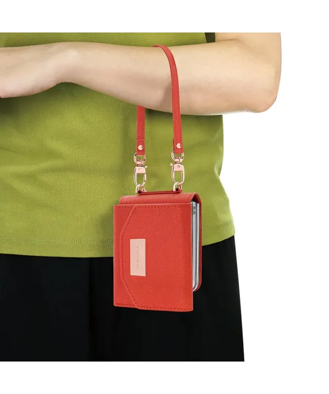 Housse Sacoche Samsung Galaxy Z Flip 7 Portefeuille Lanière