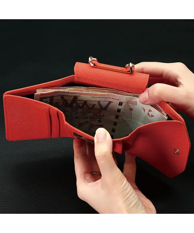 Housse Sacoche Samsung Galaxy Z Flip 7 Portefeuille Lanière