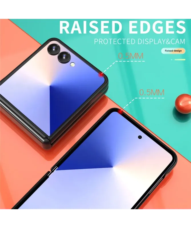 Coque Samsung Galaxy Z Flip 7 Protection Charnière et Anneau Support