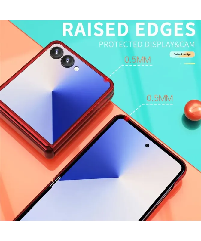 Coque Samsung Galaxy Z Flip 7 Protection Charnière et Anneau Support