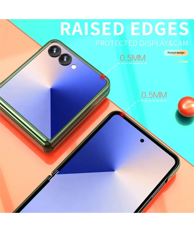 Coque Samsung Galaxy Z Flip 7 Protection Charnière et Anneau Support