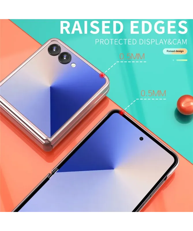 Coque Samsung Galaxy Z Flip 7 Protection Charnière et Anneau Support