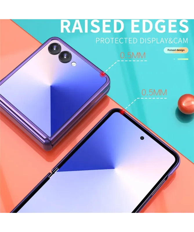 Coque Samsung Galaxy Z Flip 7 Protection Charnière et Anneau Support