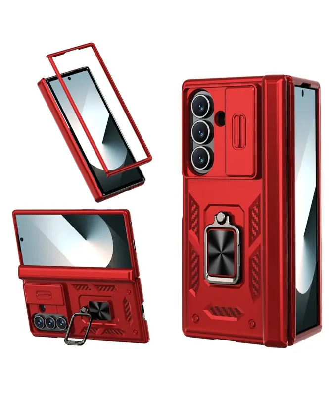 Coque Samsung Galaxy Z Fold 7 Protection Charnière et Anneau Support