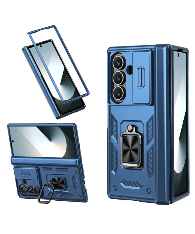 Coque Samsung Galaxy Z Fold 7 Protection Charnière et Anneau Support