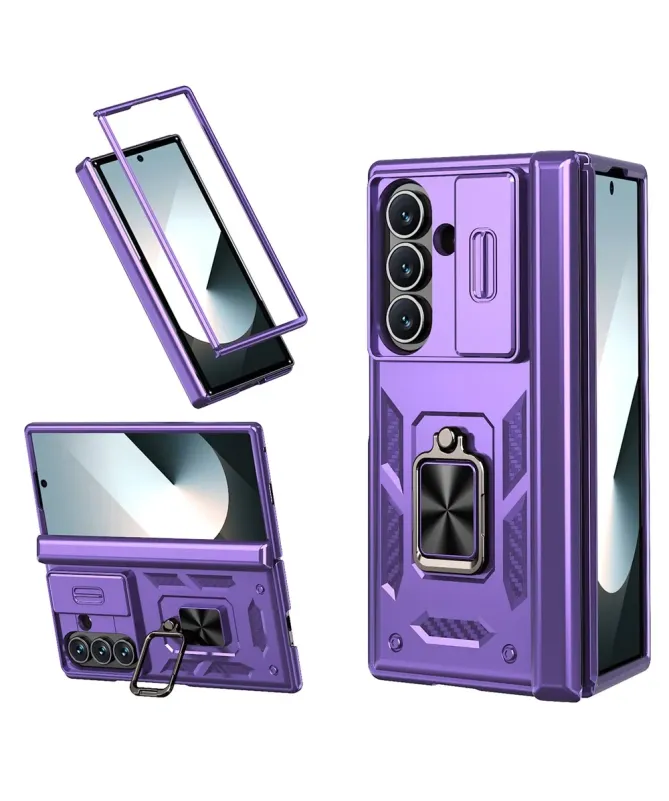 Coque Samsung Galaxy Z Fold 7 Protection Charnière et Anneau Support