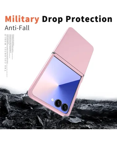 Coque Samsung Galaxy Z Flip 7 antichoc slim skin-touch Or Rose - photo 17