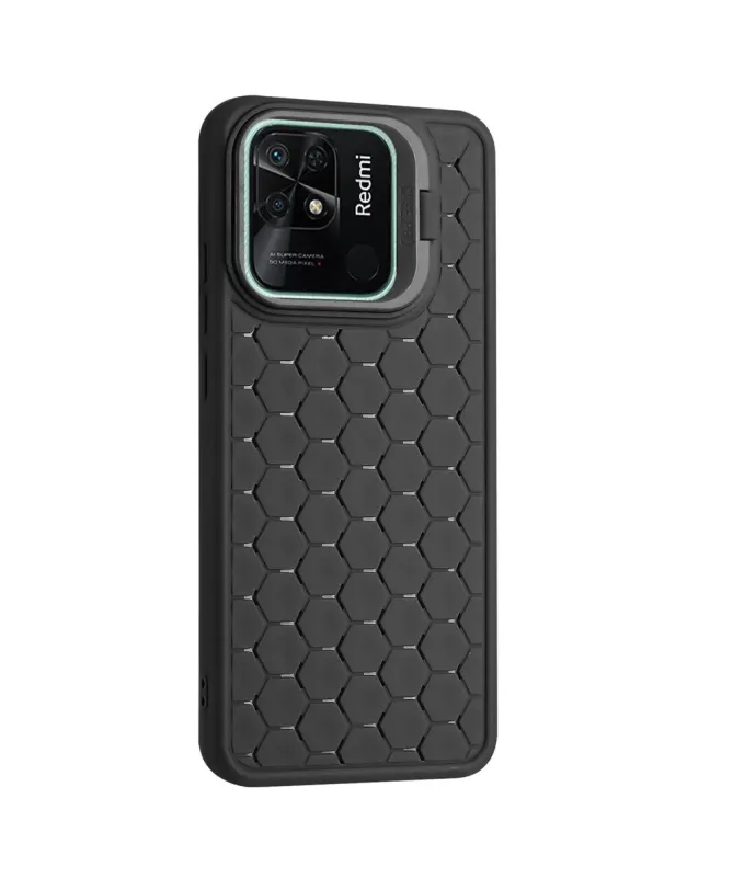 Coque Xiaomi Redmi 10C nid d'abeille fonction support