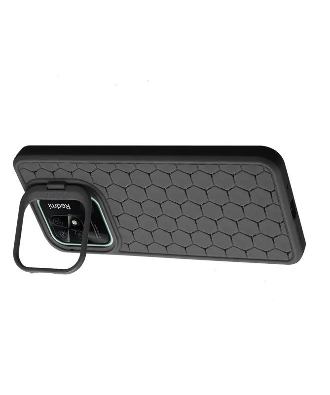 Coque Xiaomi Redmi 10C nid d'abeille fonction support