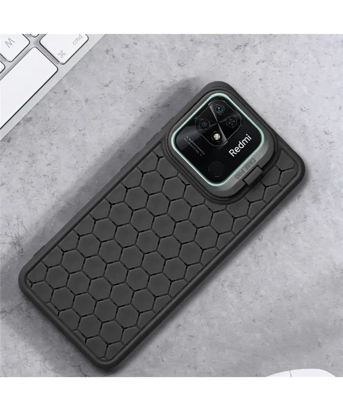 Coque Xiaomi Redmi 10C nid d'abeille fonction support