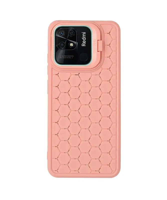 Coque Xiaomi Redmi 10C nid d'abeille fonction support