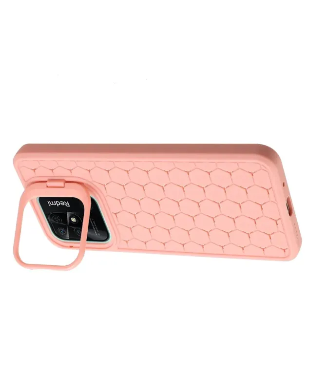 Coque Xiaomi Redmi 10C nid d'abeille fonction support