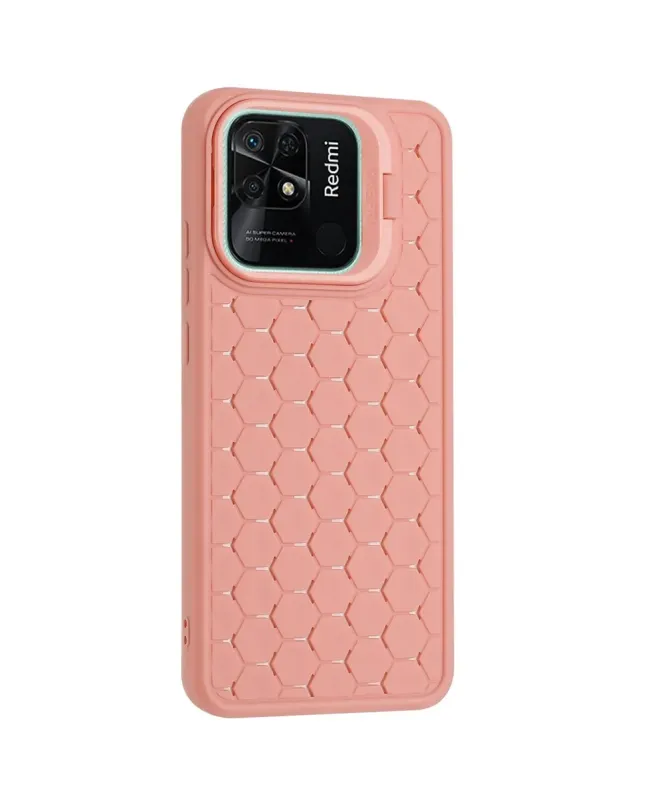Coque Xiaomi Redmi 10C nid d'abeille fonction support