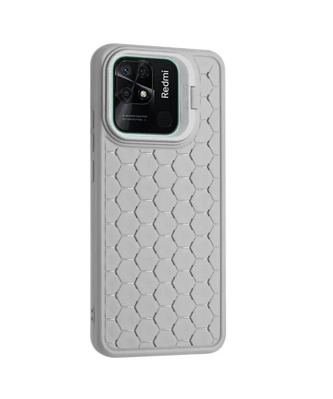 Coque Xiaomi Redmi 10C nid d'abeille fonction support