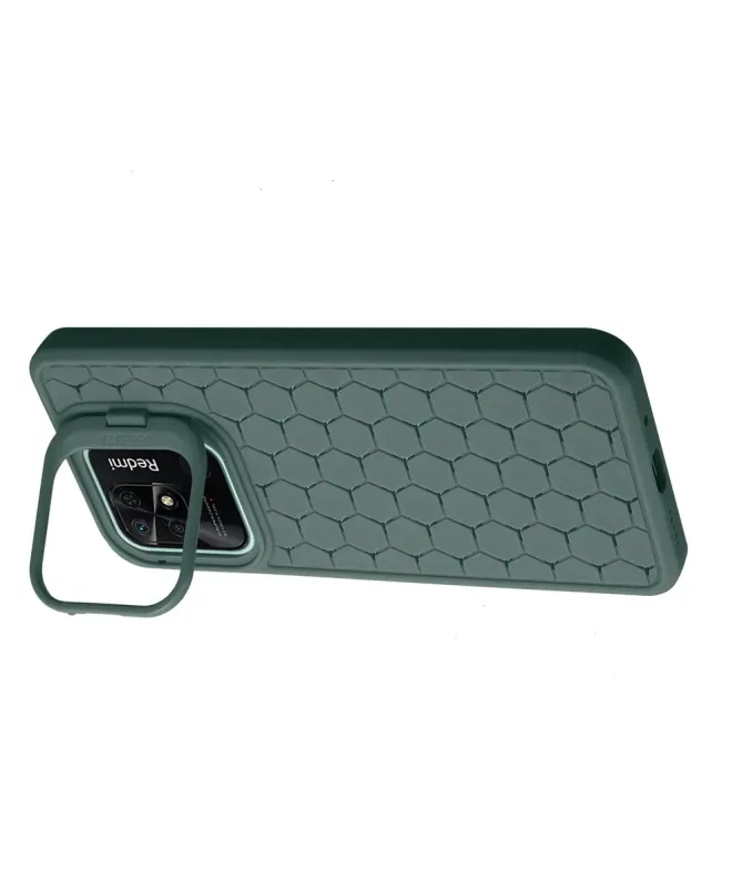 Coque Xiaomi Redmi 10C nid d'abeille fonction support