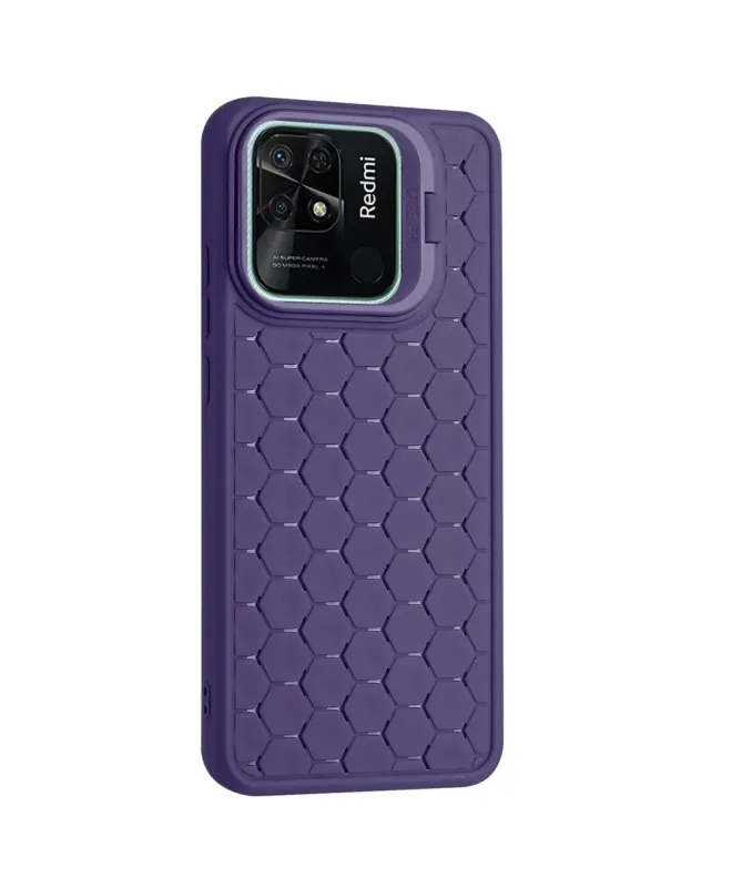Coque Xiaomi Redmi 10C nid d'abeille fonction support