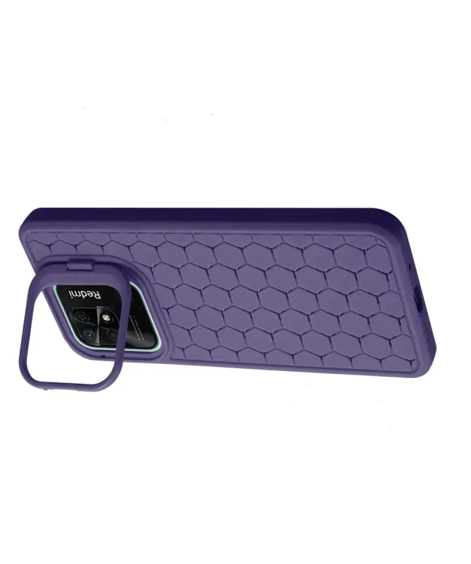 Coque Xiaomi Redmi 10C nid d'abeille fonction support