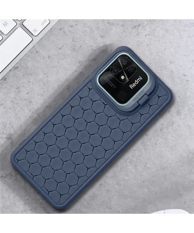 Coque Xiaomi Redmi 10C nid d'abeille fonction support