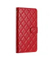 Housse Xiaomi Redmi 10C matelassée portefeuille avec lanière