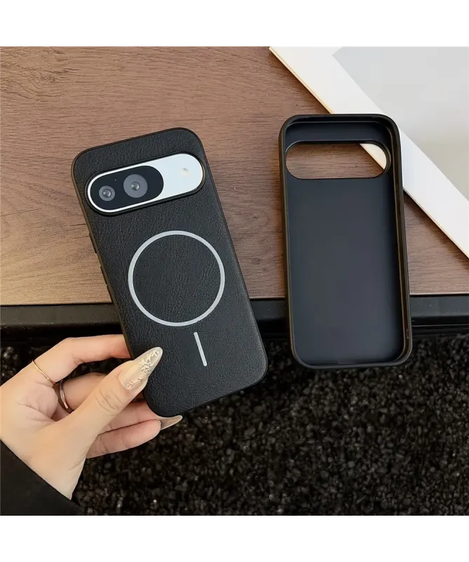 Coque Google Pixel 10 Pro / Pixel 10 Effet Cuir et MagSafe