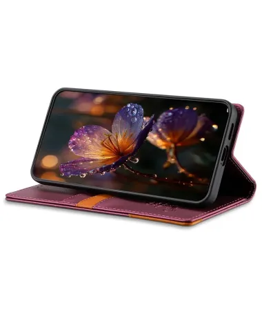 Housse Google Pixel 10 Pro / 10 N.BEKUS avec Rabat Flip Vin Rouge - photo 17