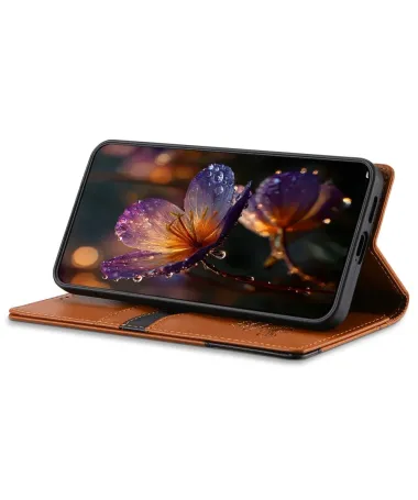 Housse Google Pixel 10 Pro / 10 N.BEKUS avec Rabat Flip Marron Clair - photo 22