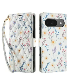 Housse Google Pixel 10 Pro / 10 / 9 Pro / 9 Matelassée Fleurs des Cham