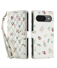 Housse Google Pixel 10 Pro / 10 / 9 Pro / 9 Matelassée et Fleurie