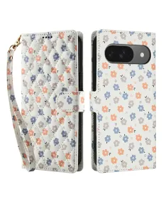 Housse Google Pixel 10 Pro / 10 / 9 Pro / 9 Matelassée et Petites Fleu