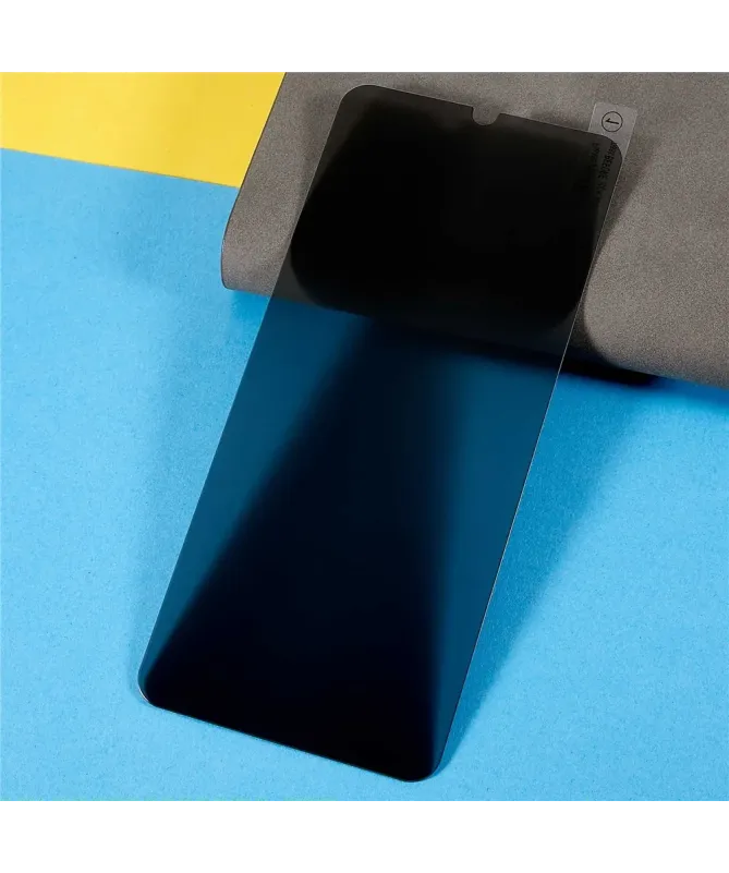 Verre trempé Xiaomi Redmi 10C avec filtre de confidentialité