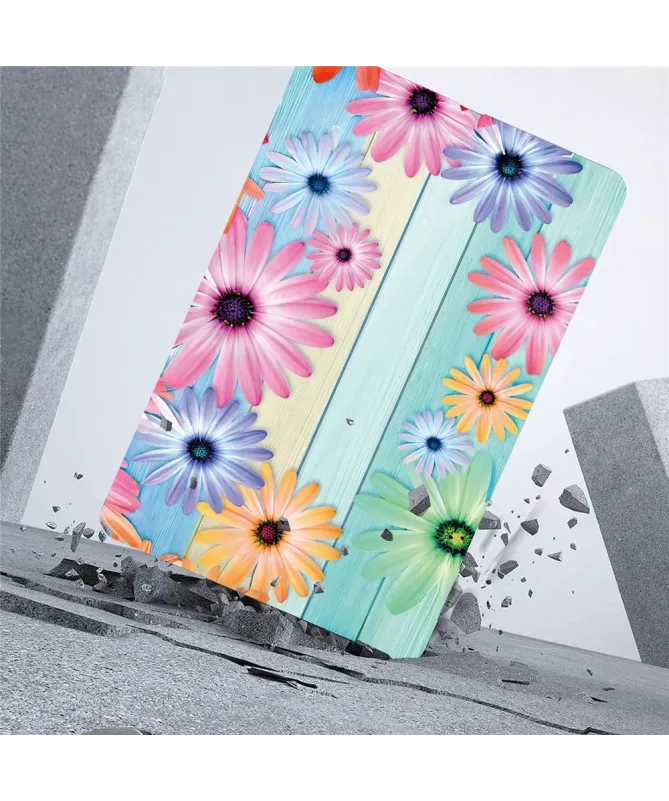 Coque Kindle Paperwhite (2024) Pâquerettes Colorées