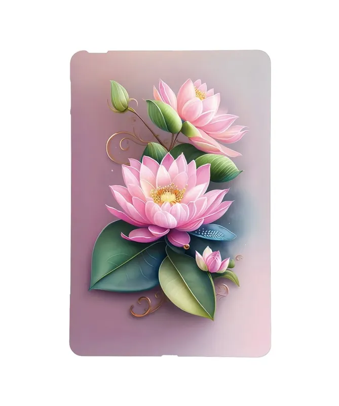 Coque Kindle Paperwhite (2024) Fleurs de Lotus