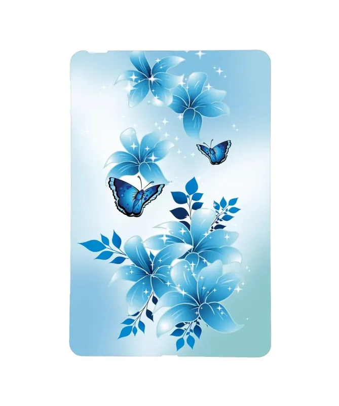Coque Kindle Paperwhite (2024) Papillons Bleus Scintillants