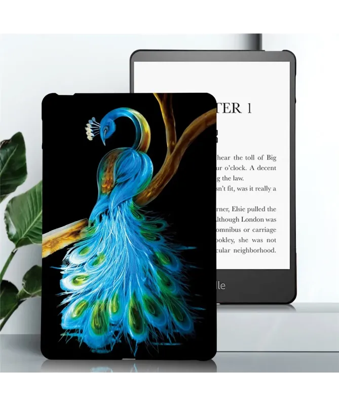 Coque Kindle Paperwhite (2024) Paon Majestueux