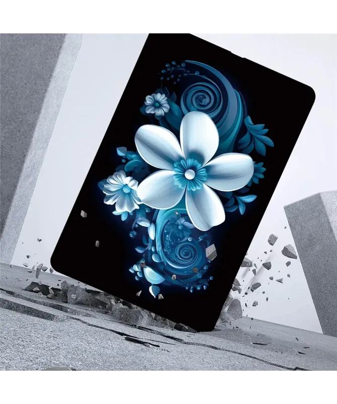 Coque Kindle Paperwhite (2024) Fleur 3D