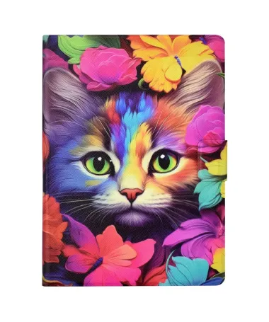 Étui Kindle Paperwhite (2024) Chat Pop Art