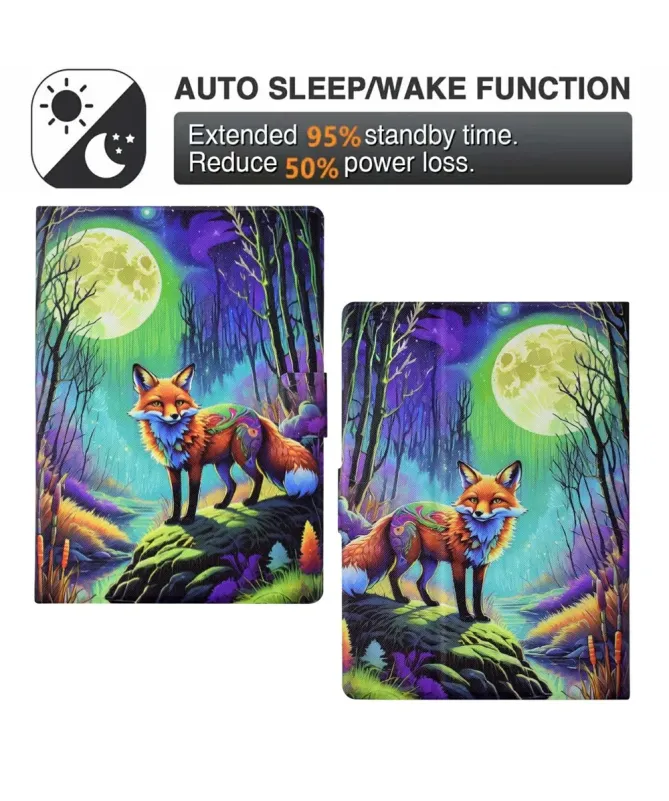 Étui Kindle Paperwhite (2024) Renard Magique
